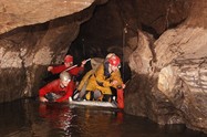 Cavers struggle with floods